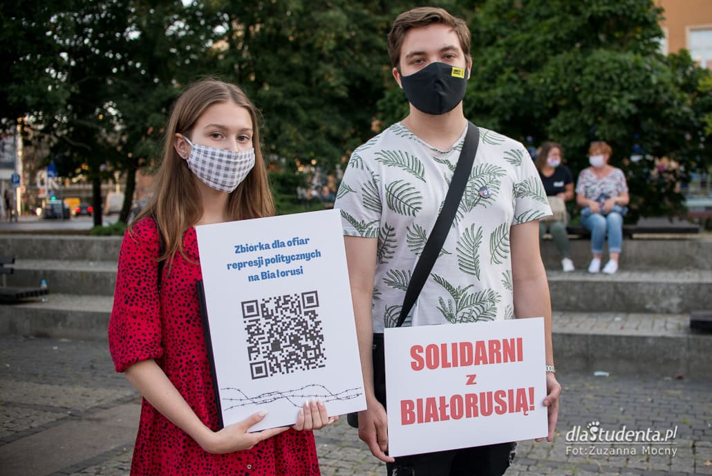 Usłysz Białoruś - manifestacja w Szczecinie - zdjęcie nr 8
