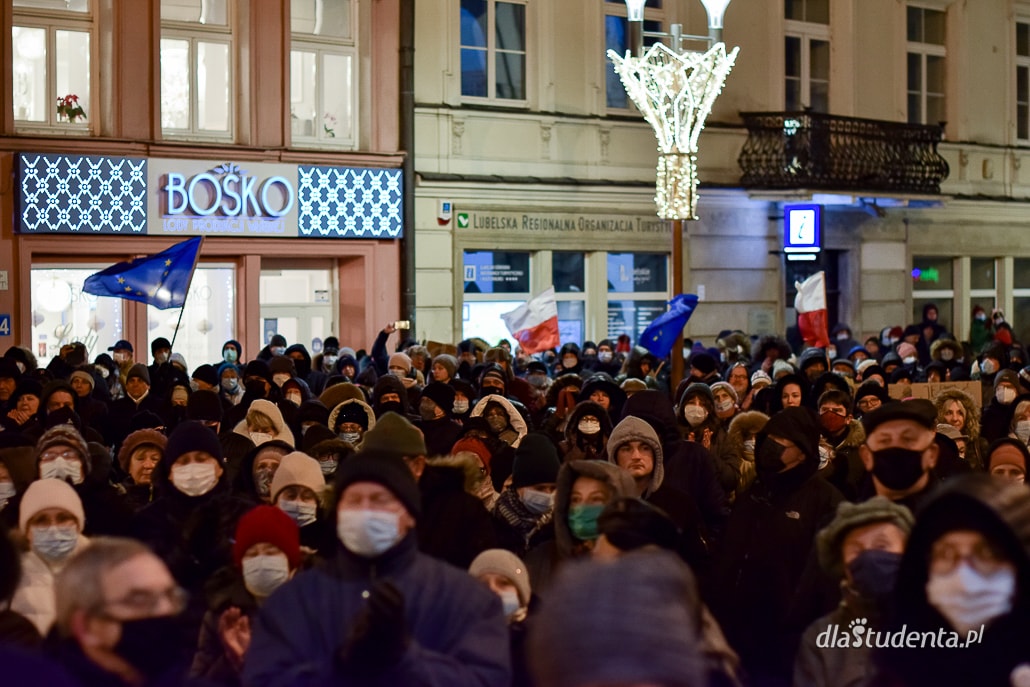 Wolne Media - protest w Lublinie - zdjęcie nr 8