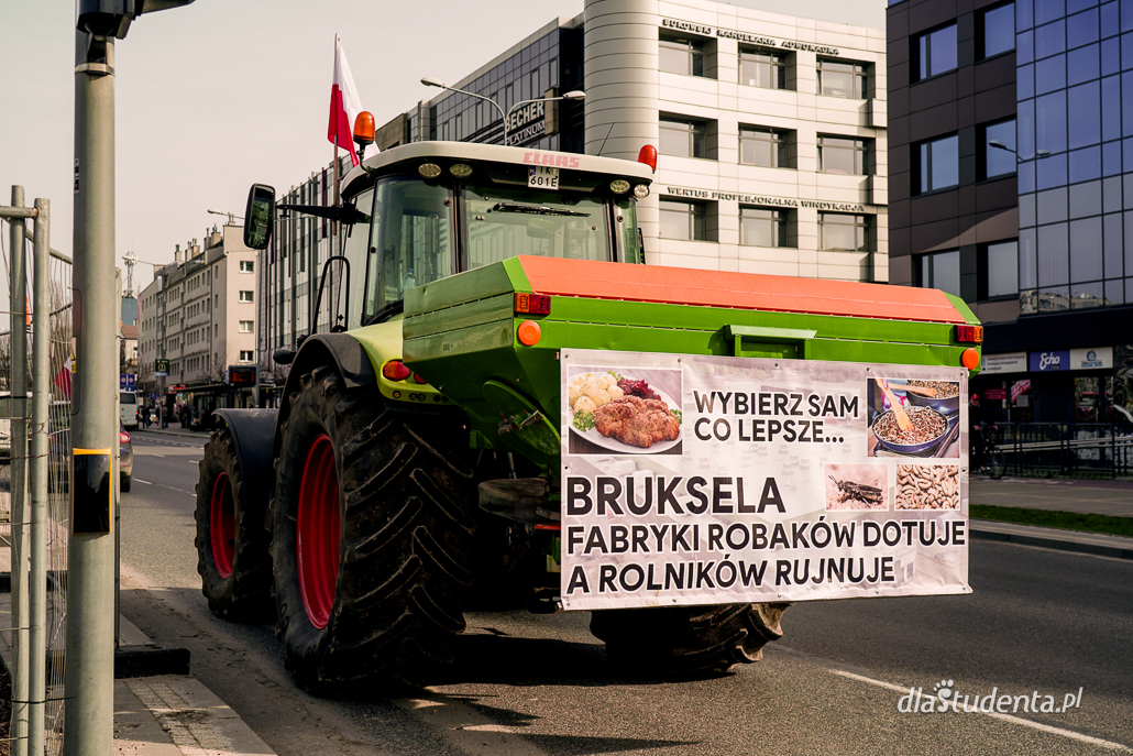 Protest rolników w Kielcach  - zdjęcie nr 4