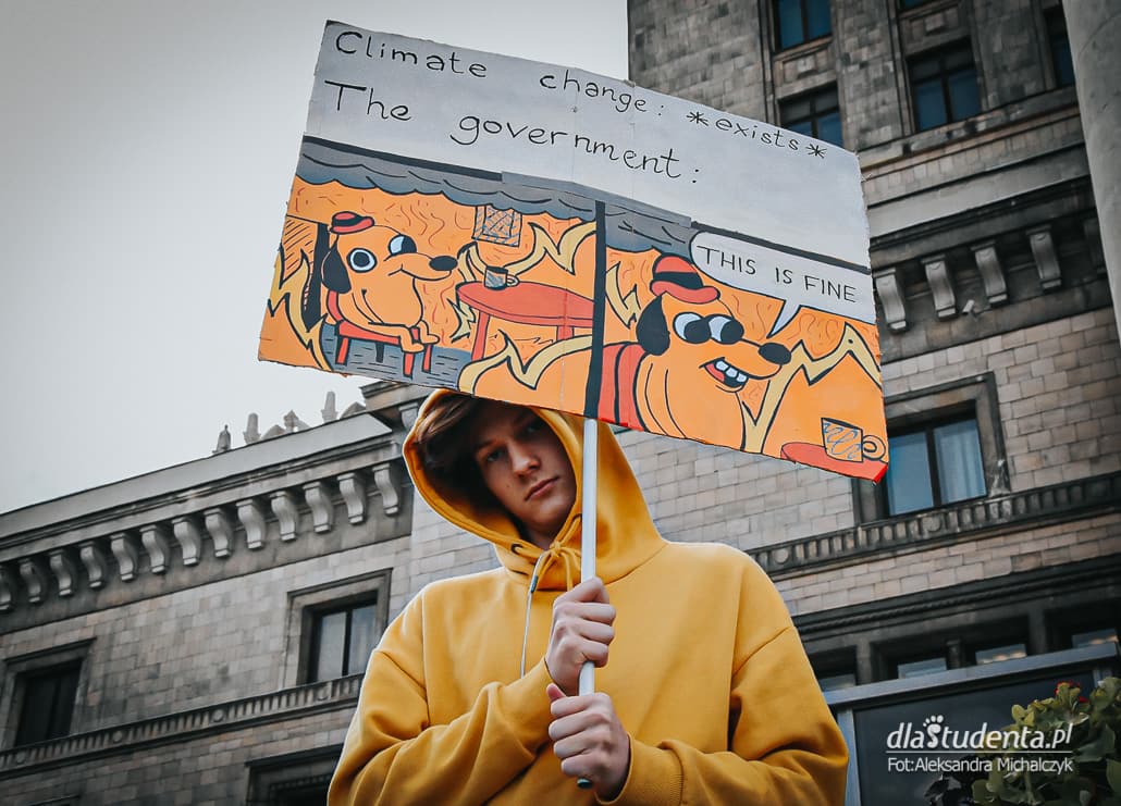 Młodzieżowy Strajk Klimatyczny w Warszawie - zdjęcie nr 5
