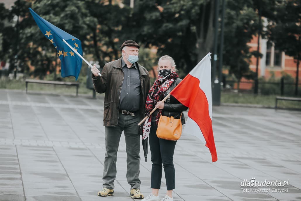 Protest przeciwko cenzurze we Wrocławiu - zdjęcie nr 10