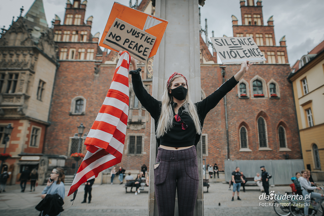  Protest Black Lives Matter we Wrocławiu  - zdjęcie nr 2