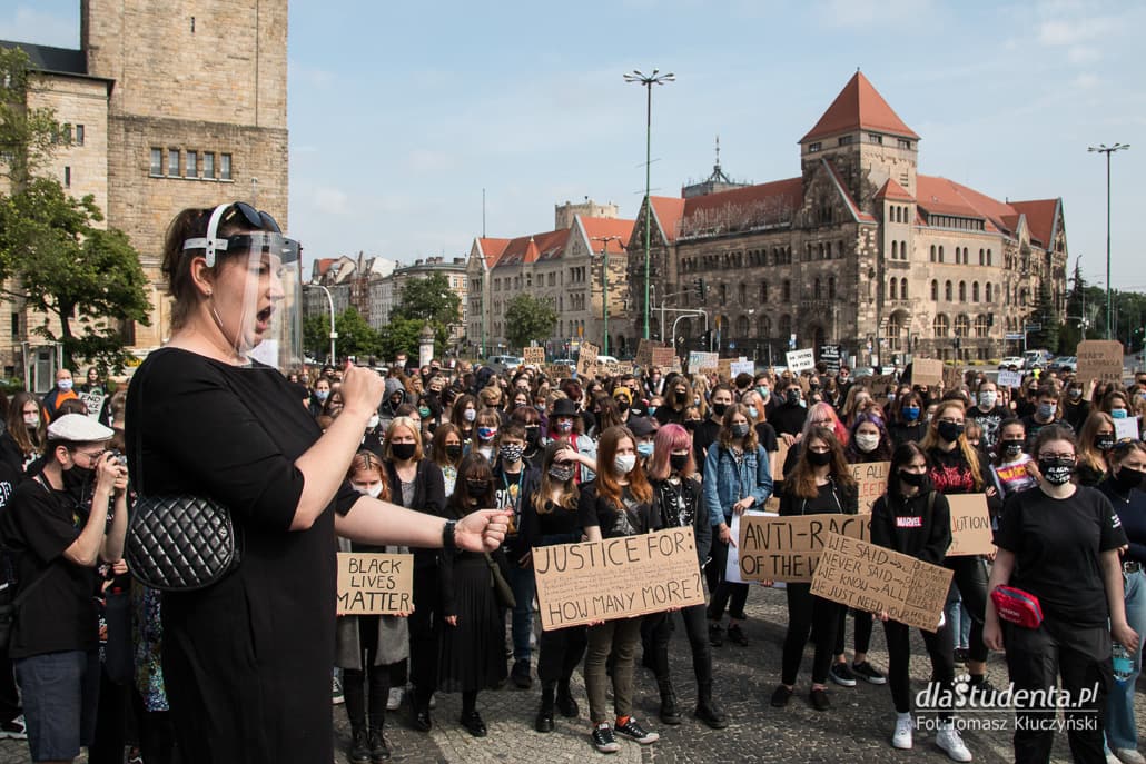 Protest Black Lives Matter w Poznaniu - zdjęcie nr 1
