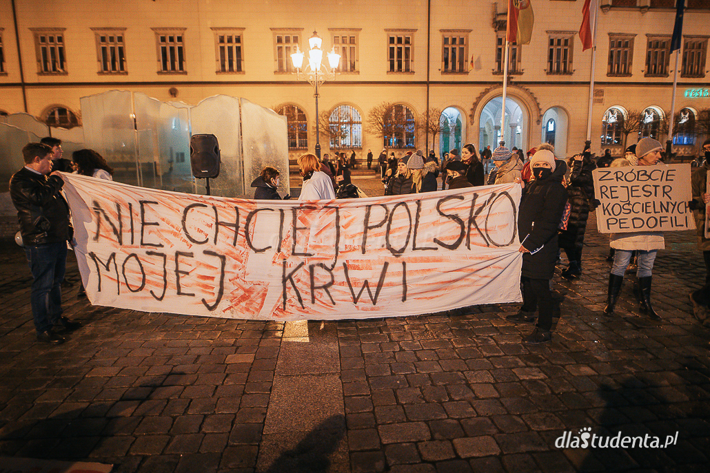 Nie chciej, Polsko, mojej krwi - manifestacja we Wrocławiu  - zdjęcie nr 7