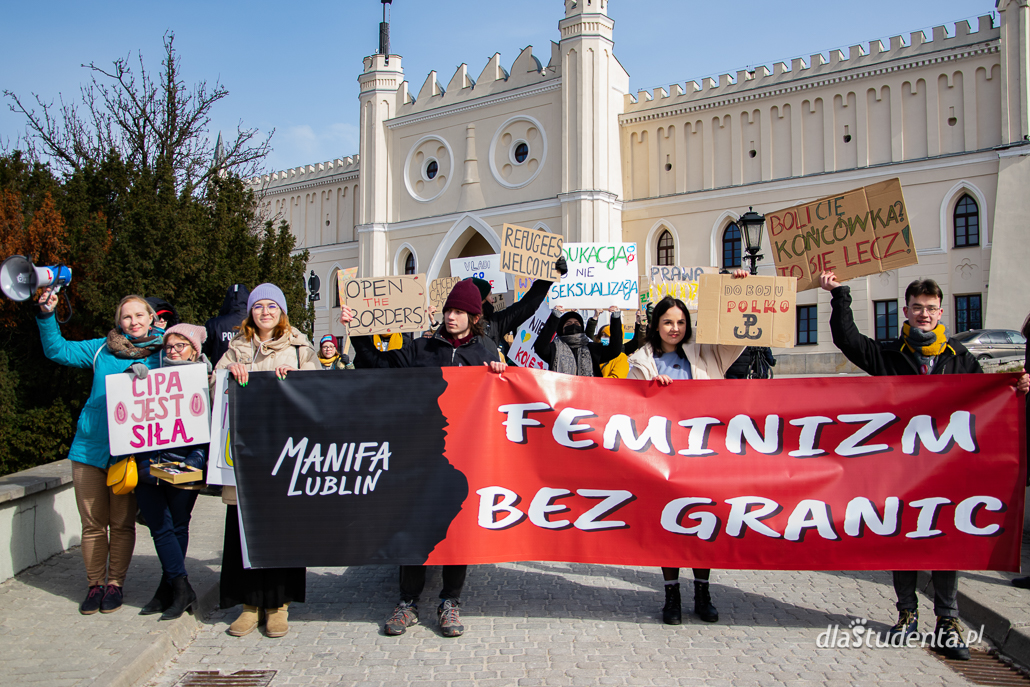 Feminizm bez granic - manifa w Lublinie - zdjęcie nr 1