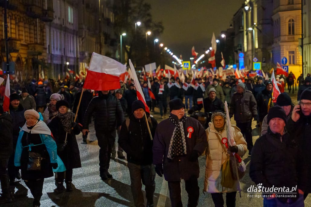 "Protest Wolnych Polaków" w Warszawie - zdjęcie nr 1