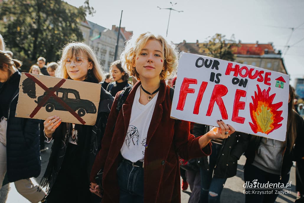 Młodzieżowy Strajk Klimatyczny we Wrocławiu - zdjęcie nr 10