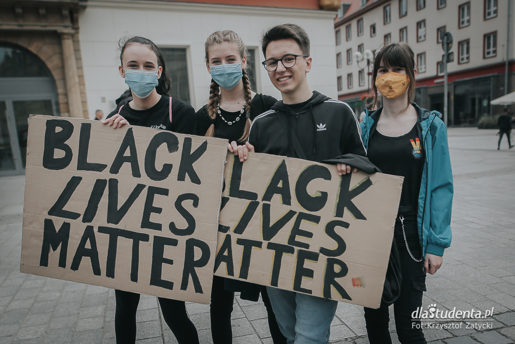  Protest Black Lives Matter we Wrocławiu  - zdjęcie nr 4