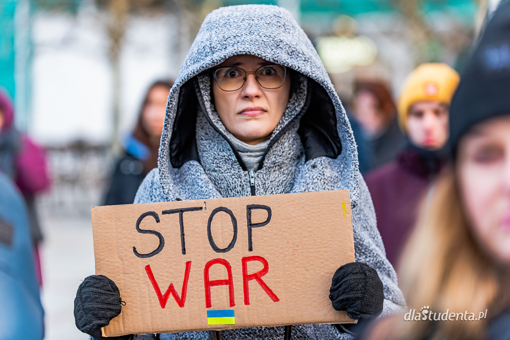 Solidarnie z Ukrainą - manifestacja poparcia w Sopocie - zdjęcie nr 1