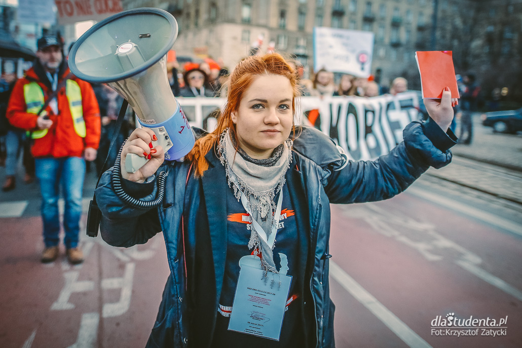 Protest Kobiet we Wrocławiu  - zdjęcie nr 1