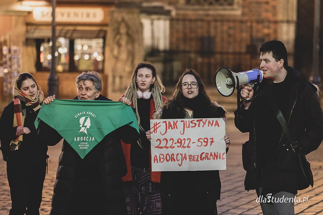 J# jak Justyna - protest we Wrocławiu  - zdjęcie nr 3