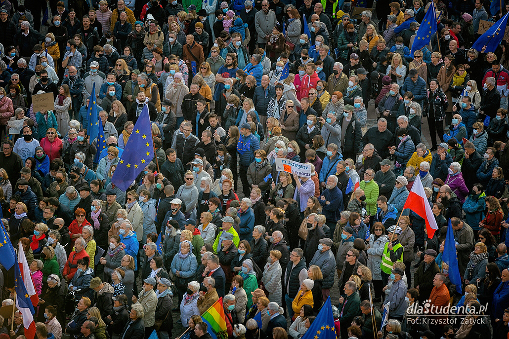 My zostajemy w Europie - demonstracja we Wrocławiu - zdjęcie nr 10