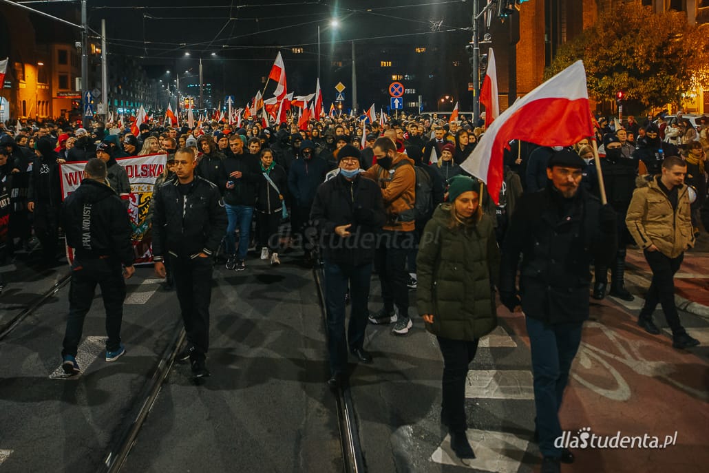 Marsz Narodowców we Wrocławiu  - zdjęcie nr 7