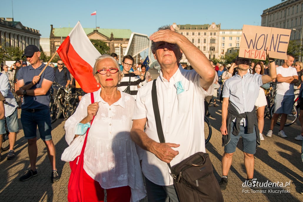 Wolne Media, Wolni Ludzie - manifestacja w Poznaniu  - zdjęcie nr 12