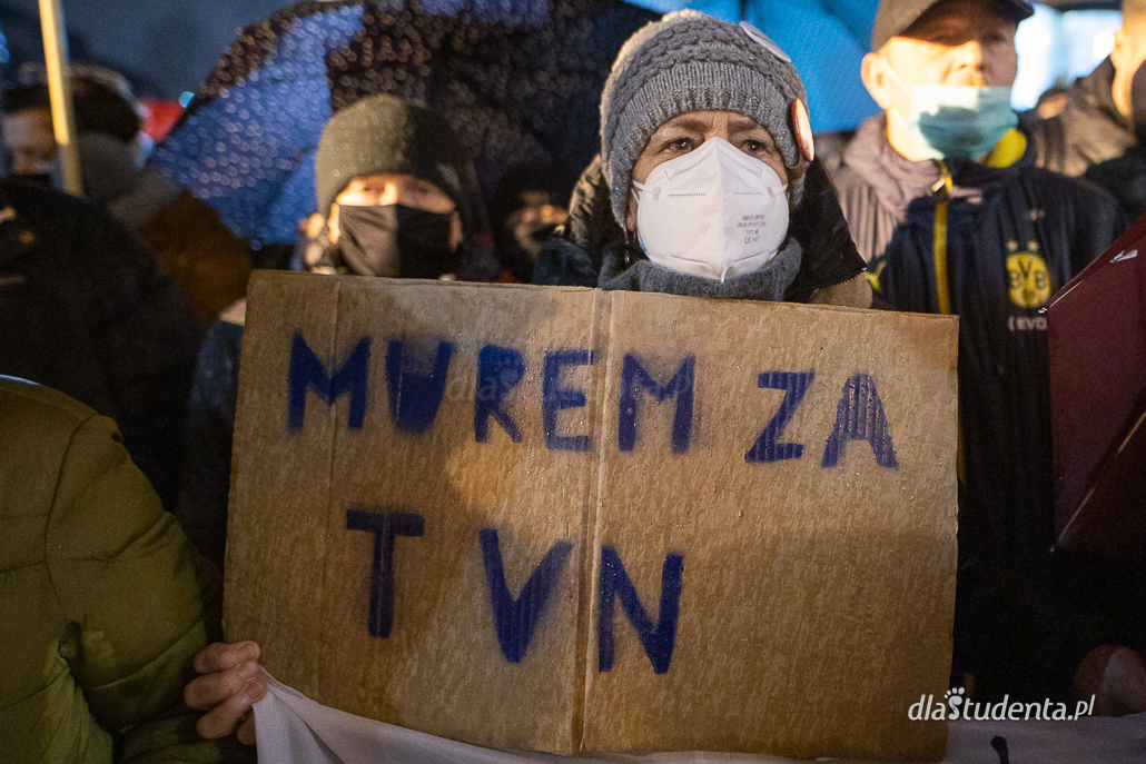 Wolne Media - protest we Wrocławiu  - zdjęcie nr 2