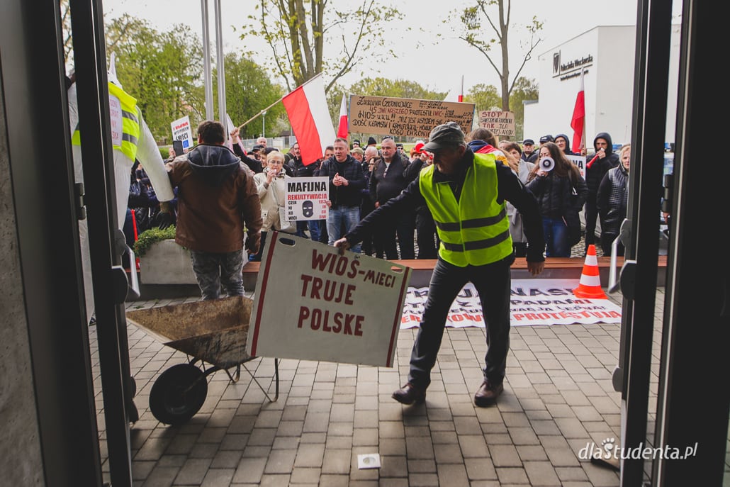 Protest przeciwko toksycznym odpadom we Wrocławiu  - zdjęcie nr 6