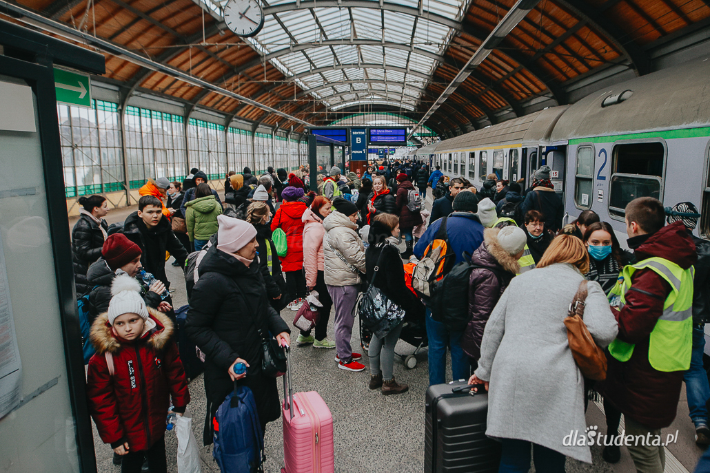 Do Wrocławia przyjeżdżają uchodźcy z Ukrainy