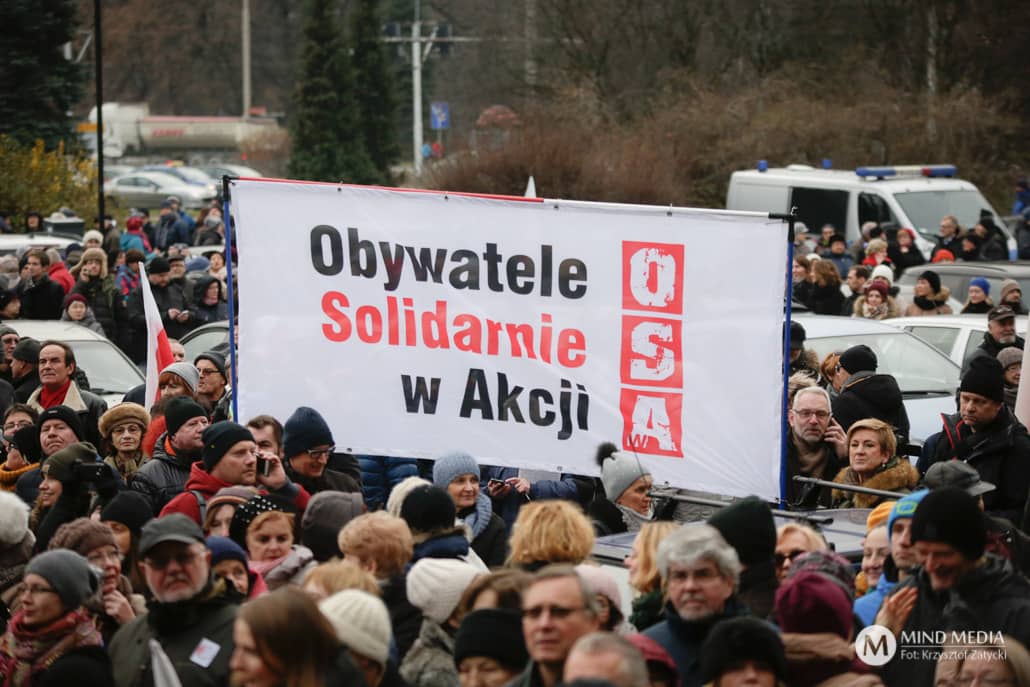 Grzeczni już byliśmy - Manifestacja KOD we Wrocławiu  - zdjęcie nr 1
