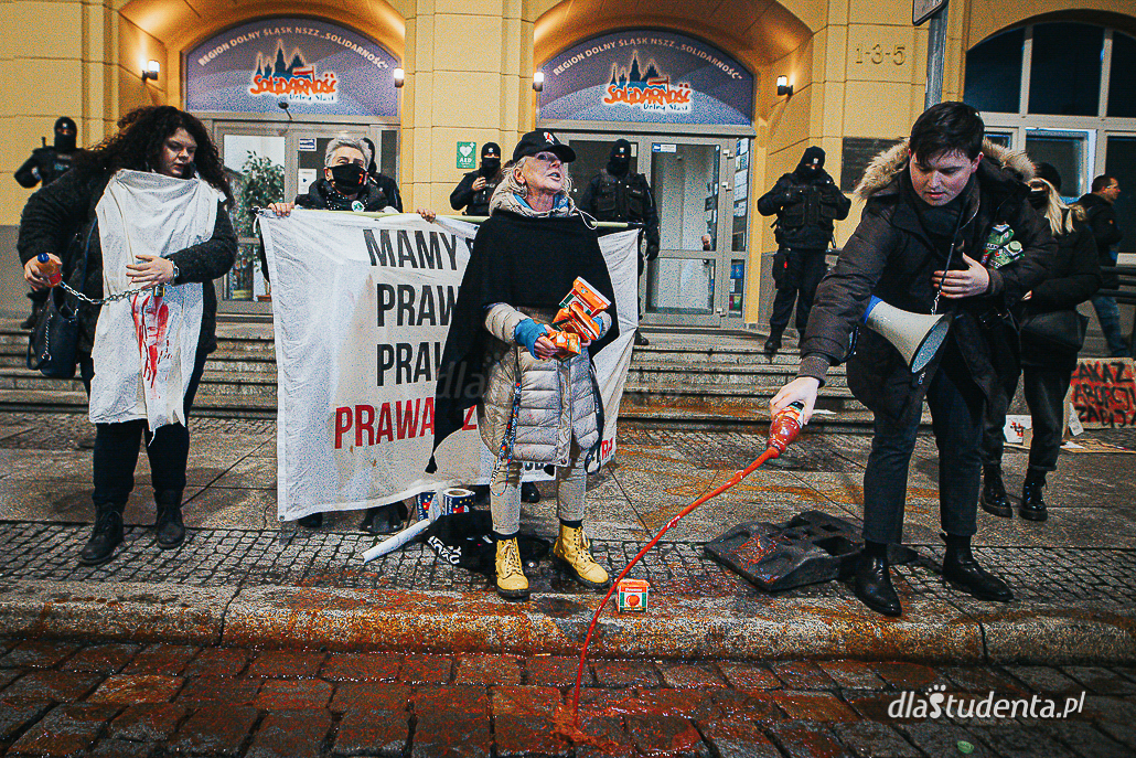 Nie chciej, Polsko, mojej krwi - manifestacja we Wrocławiu  - zdjęcie nr 6