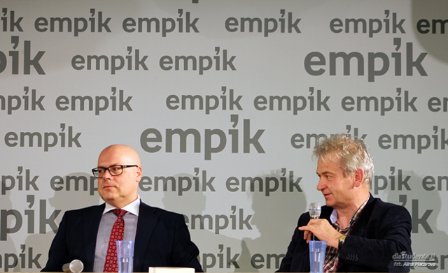 Spotkanie z Markiem Krajewskim oraz Jerzym Kaweckim - zdjęcie nr 4