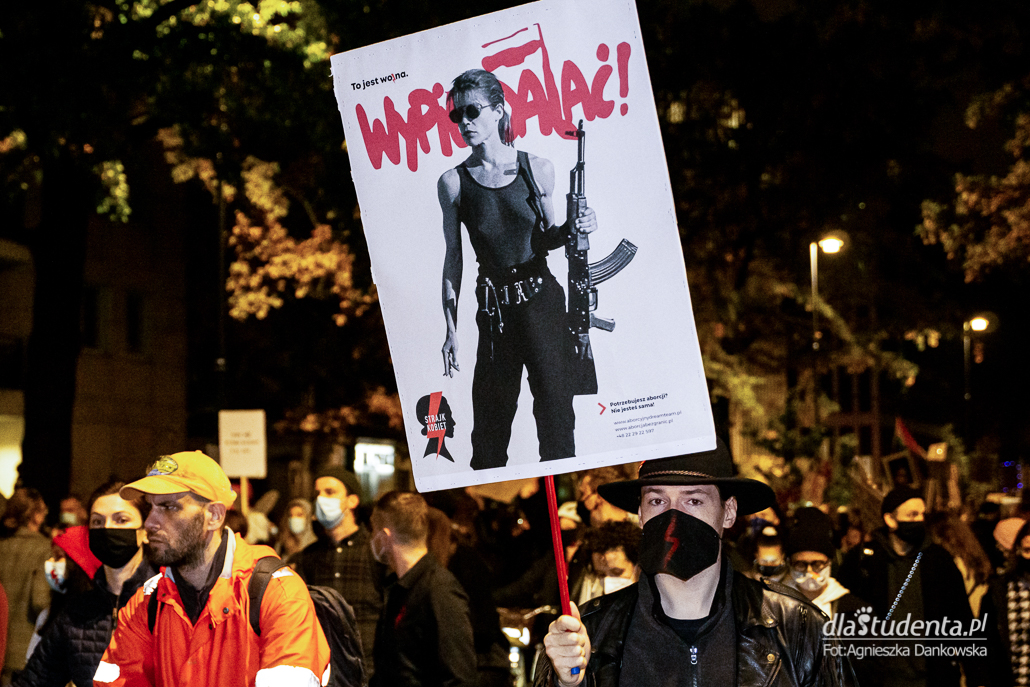 Strajk Kobiet - Blokada Warszawa - zdjęcie nr 4