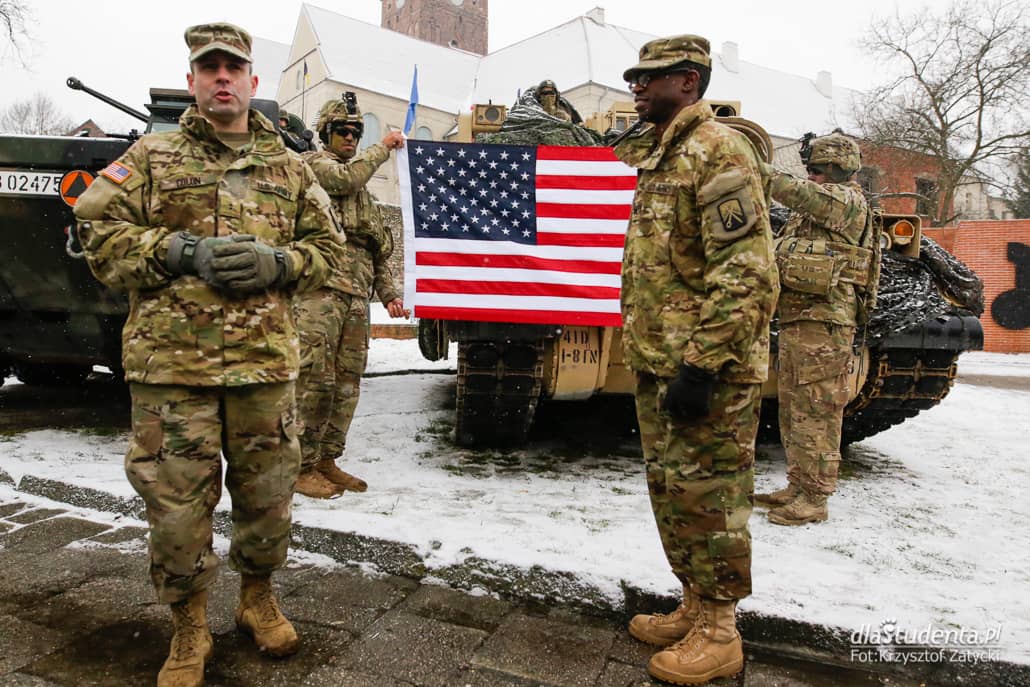 Oficjalne powitanie wojsk USA - Bezpieczna Polska
