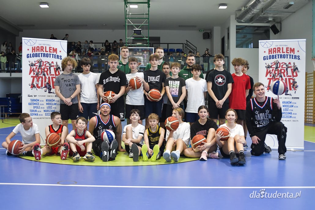 Magia koszykówki: Harlem Globetrotters i WKS Śląsk w Dobrzykowicach - zdjęcie nr 1