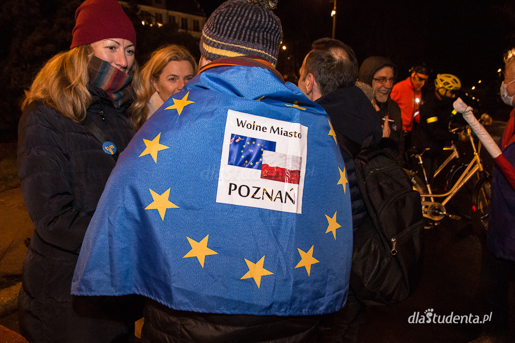 Wolne Media - protest w Poznaniu  - zdjęcie nr 8