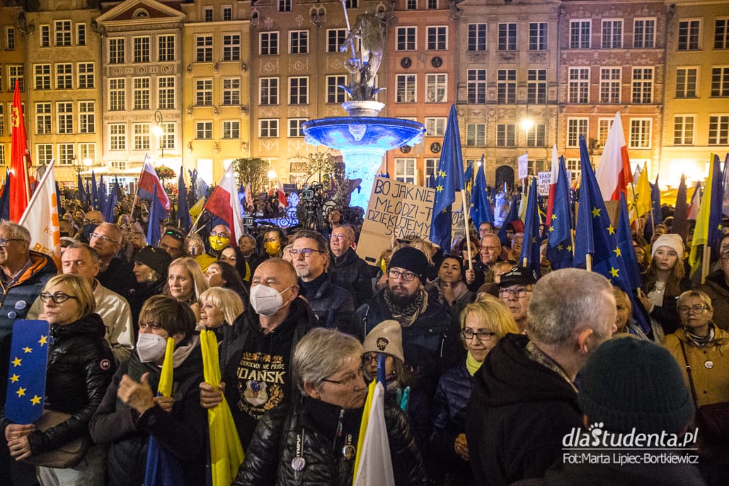 My zostajemy w Europie - demonstracja w Gdańsku - zdjęcie nr 1