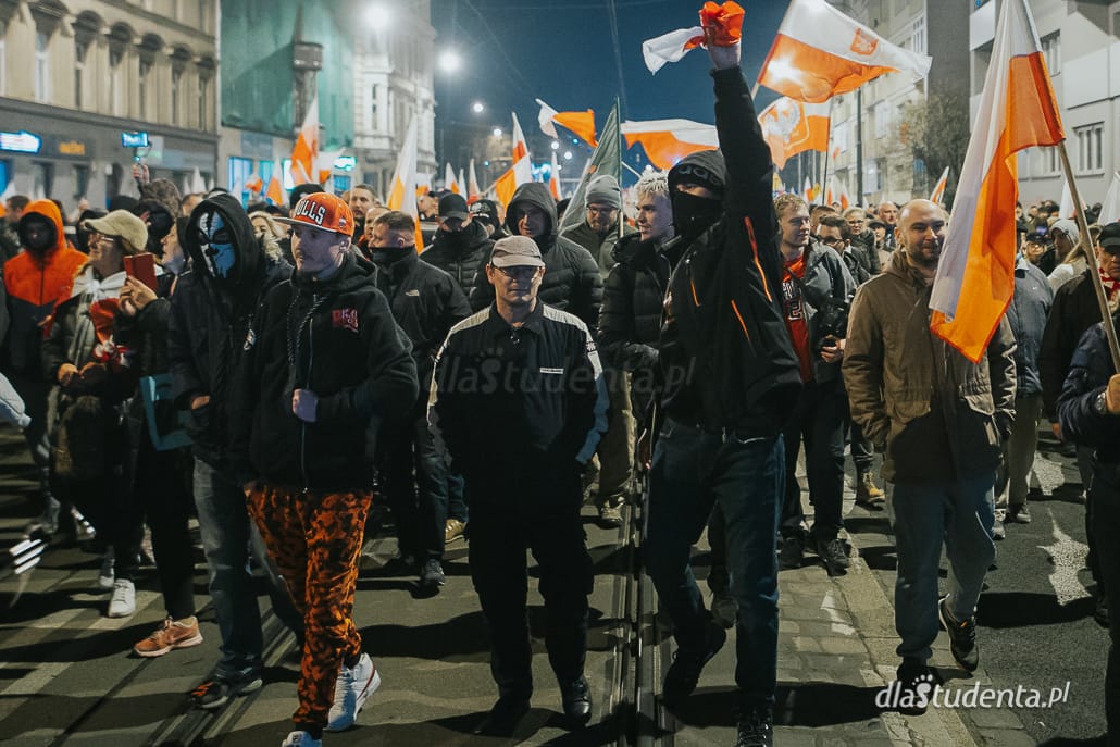 Marsz Narodowców we Wrocławiu  - zdjęcie nr 8