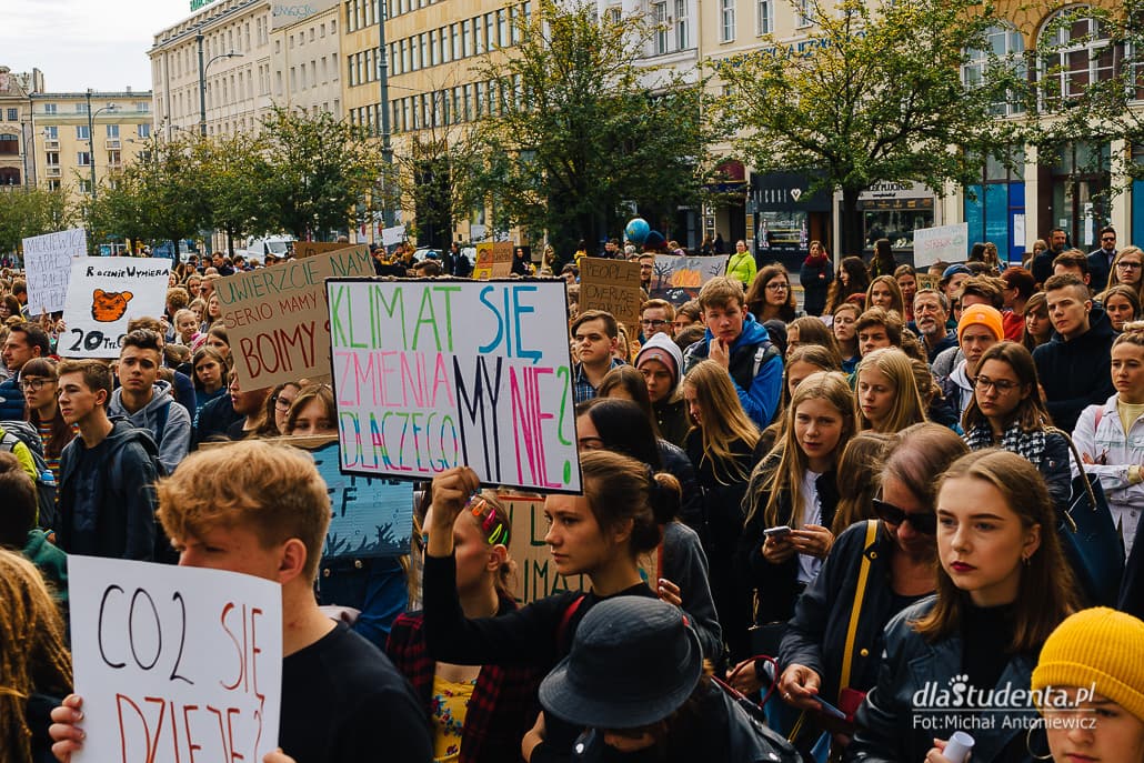Młodzieżowy Strajk Klimatyczny w Poznaniu  - zdjęcie nr 8