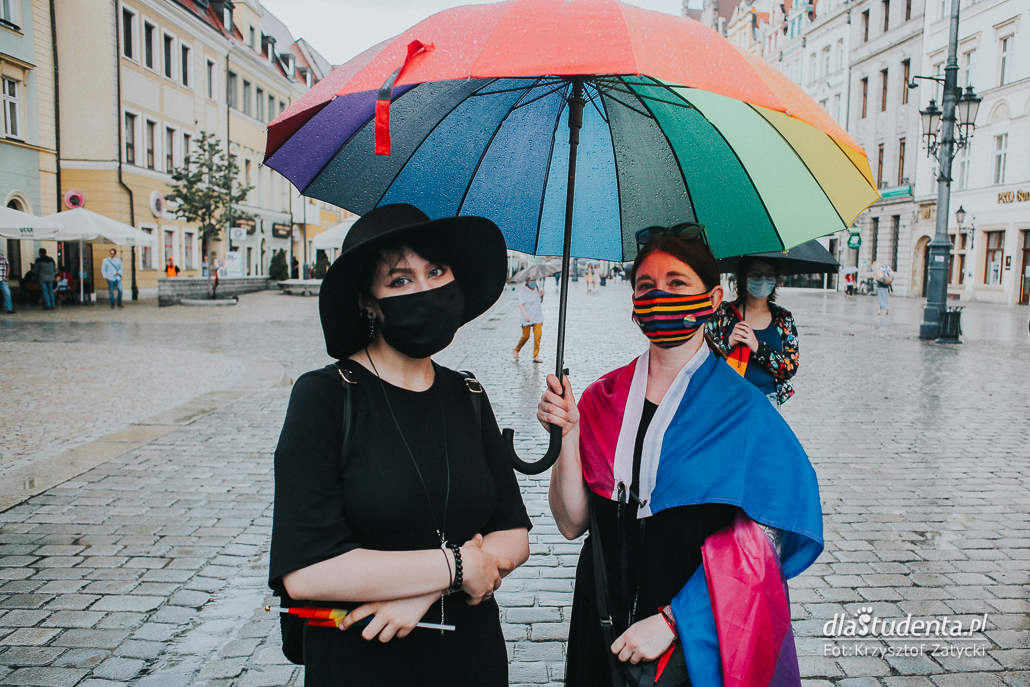 Manifestacja we Wrocławiu: LGBT to ludzie - zdjęcie nr 5