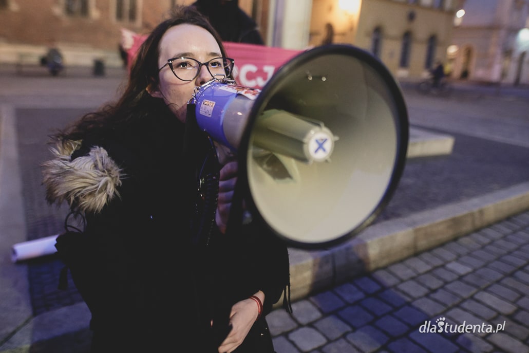J# jak Justyna - protest we Wrocławiu  - zdjęcie nr 6