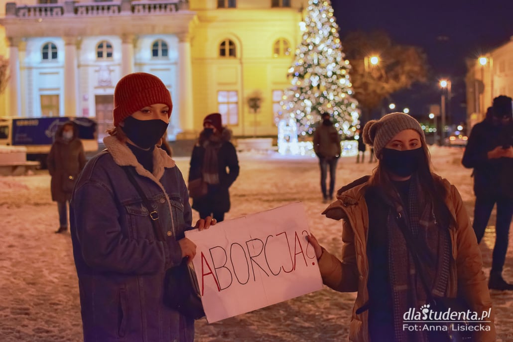 Strajk Kobiet 2021: Spontaniczny spacer w Lublinie - zdjęcie nr 2