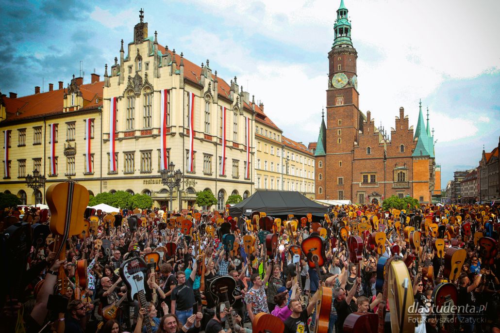 Gitarowy Rekord Guinnessa 2018 we Wrocławiu - zdjęcie nr 1