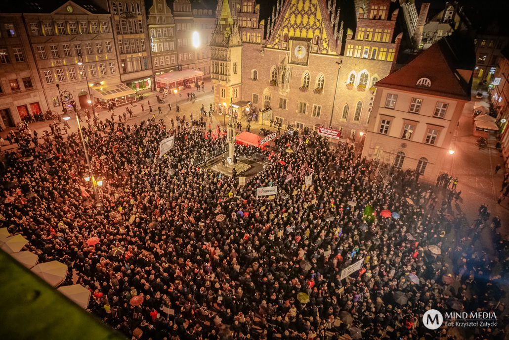 Czarny Protest - runda druga we Wrocławiu - zdjęcie nr 3