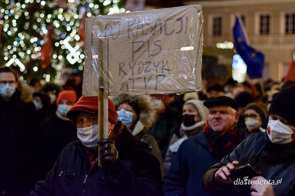 Wolne Media - protest w Lublinie - zdjęcie nr 7