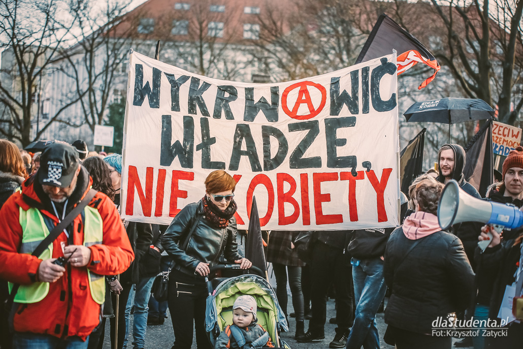 Protest Kobiet we Wrocławiu  - zdjęcie nr 10