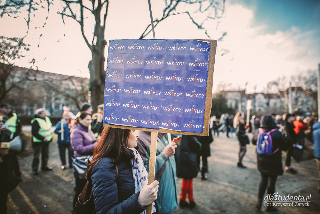 Protest Kobiet we Wrocławiu  - zdjęcie nr 6