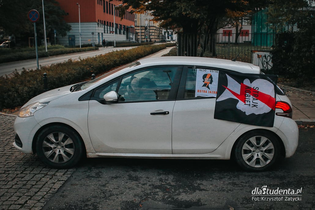 Ostra Jazda - protest samochodowy we Wrocławiu  - zdjęcie nr 11