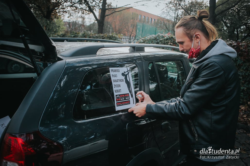 Ostra Jazda - protest samochodowy we Wrocławiu  - zdjęcie nr 3