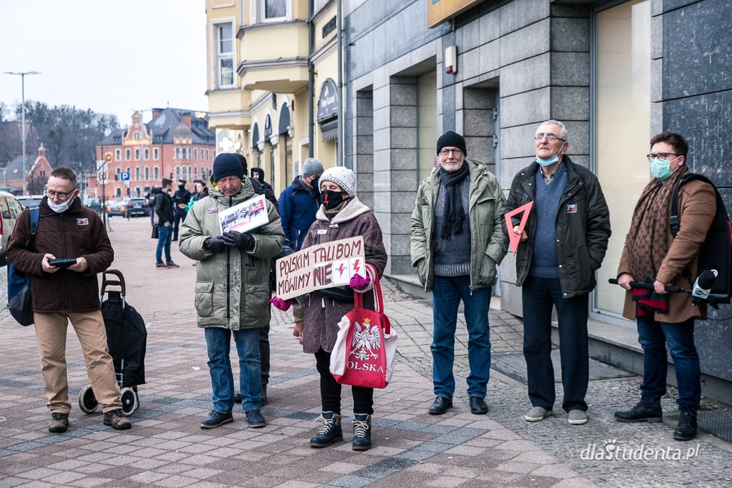 Lex Czarnek - protest w Gdańsku - zdjęcie nr 9