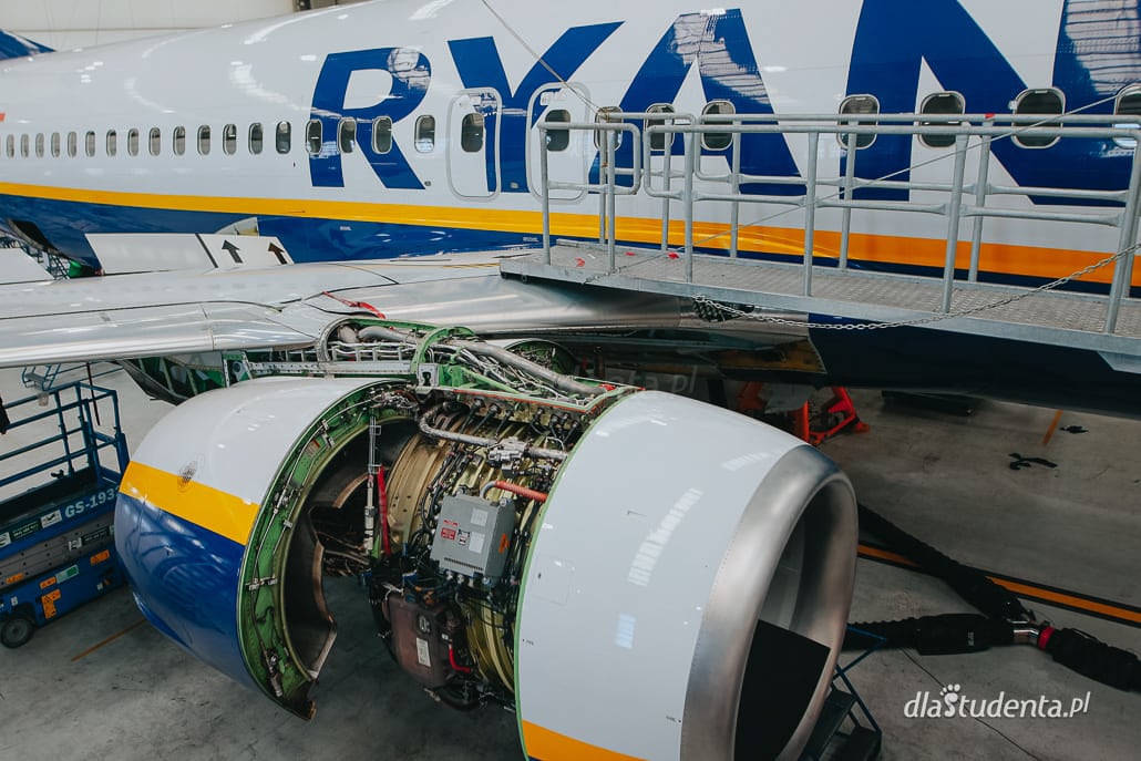 Zwiedzanie wrocławskiej bazy samolotów Ryanair - zdjęcie nr 3