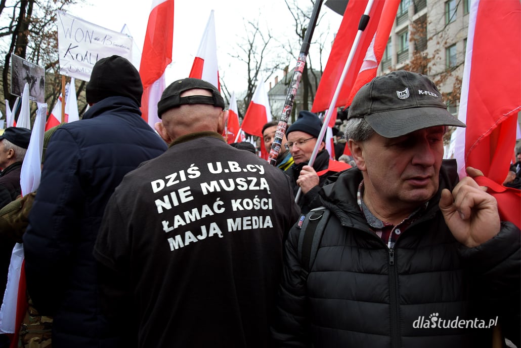 Protest Wolnych Polaków w Warszawie - zdjęcie nr 6