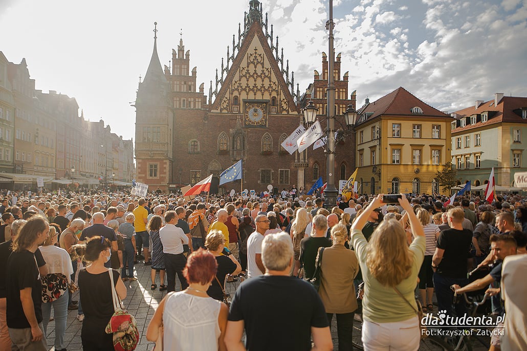 Wolne Media, Wolni Ludzie - manifestacja we Wrocławiu - zdjęcie nr 10
