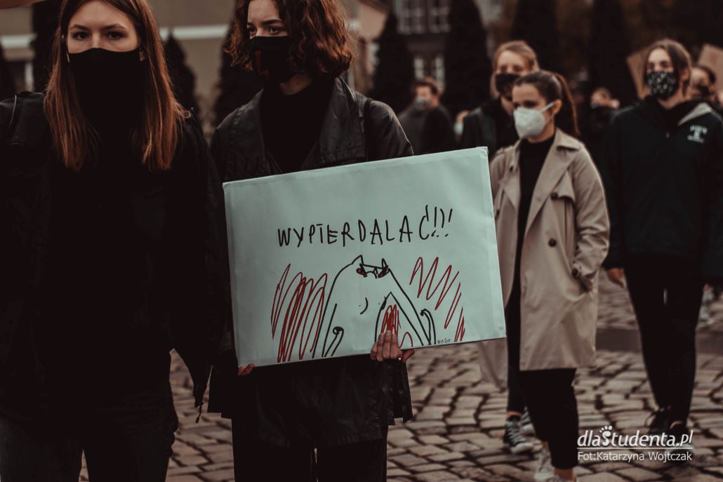 Strajk Kobiet - manifestacja w Gdańsku - zdjęcie nr 9