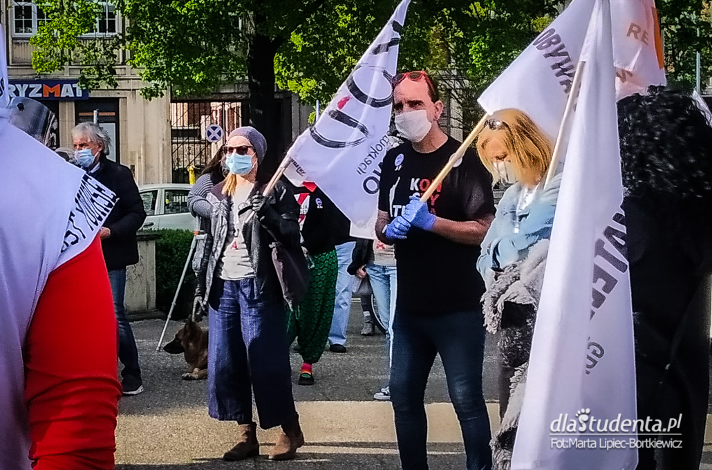 Protest w obronie demokracji w Gdańsku - zdjęcie nr 4