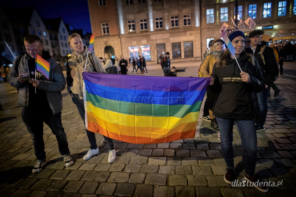 Jesteśmy u siebie - manifestacja LGBT we Wrocławiu  - zdjęcie nr 11