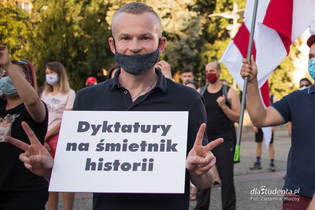 Usłysz Białoruś - manifestacja w Szczecinie - zdjęcie nr 9