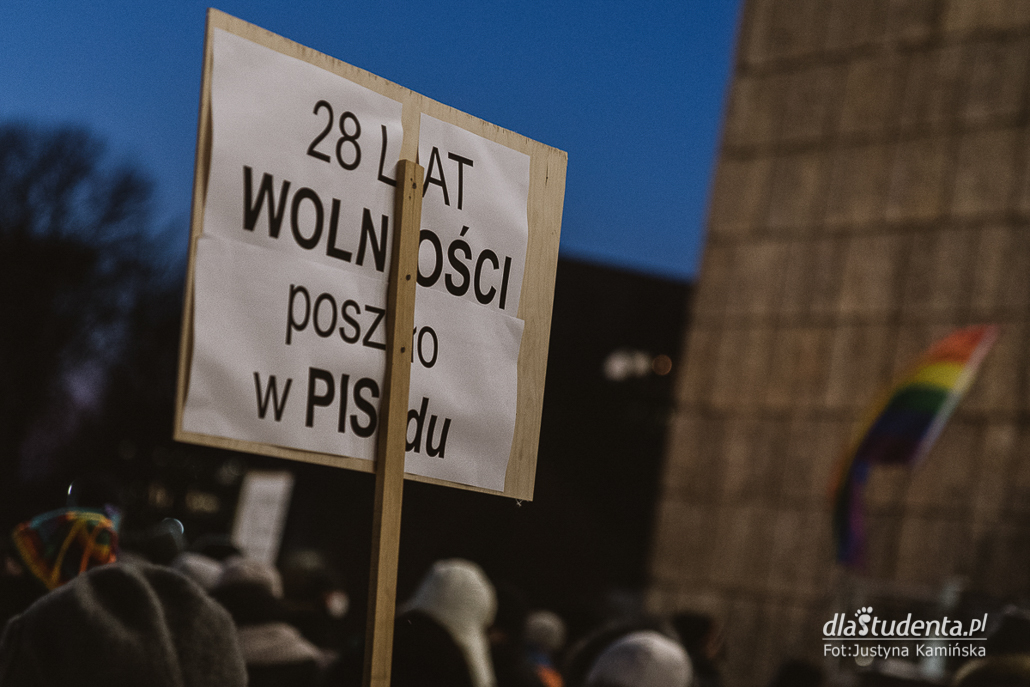 Wolne Media, wolni ludzie - manifestacja w Krakowie - zdjęcie nr 9
